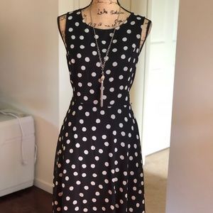 Jessica Howard polka dot dress size 8